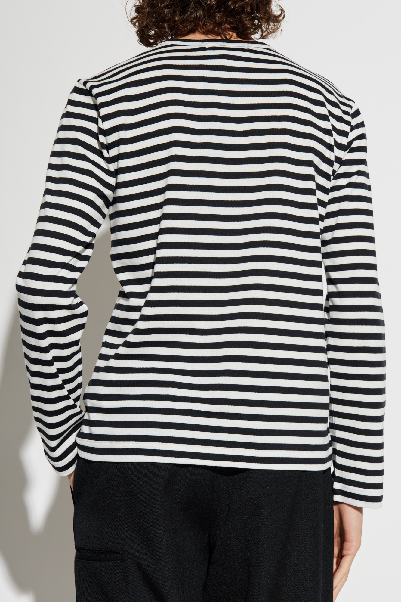 BLACK COMME des GARCONS / Tシャツ/L/コットン/BLK/1O-T504 Comme des Garçons Black T-shirt with logo | Men's Clothing | Vitkac